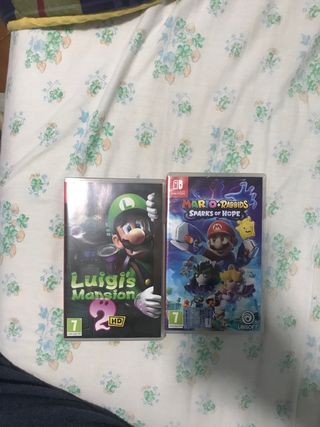 Nintendo Switch: Luigi's Mansion 2 & Mario Rabbids