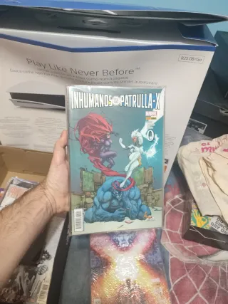 Patrulla X VS Inhumanos COMPLETA GRAPA