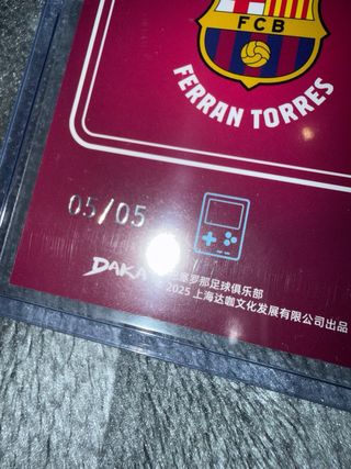 Carta Daka Ferran Torres Barcelona 2024 /5