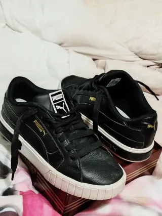 Zapatillas Puma Negras Doradas edición 36017604