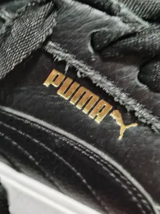 Zapatillas Puma Negras Doradas edición 36017604