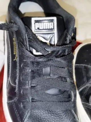 Zapatillas Puma Negras Doradas edición 36017604