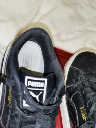 Zapatillas Puma Negras Doradas edición 36017604