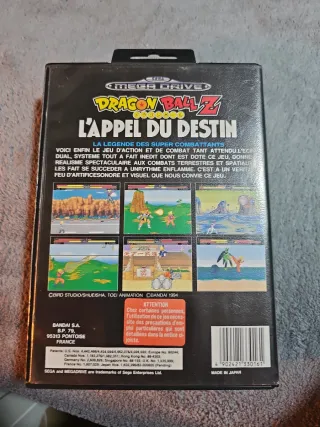 Dragon Ball Z: L'Appel du Destin Mega Drive