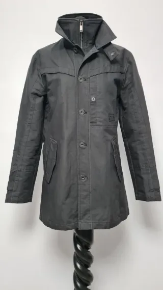 Parka uomo nera taglia L