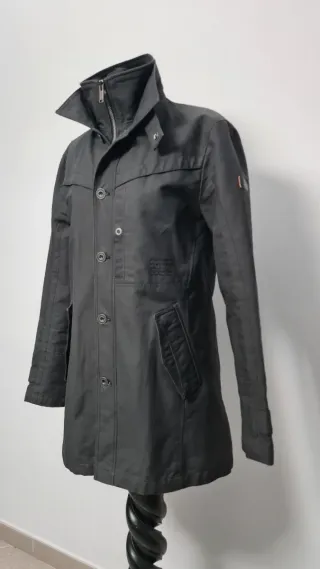 Parka uomo nera taglia L