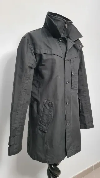 Parka uomo nera taglia L