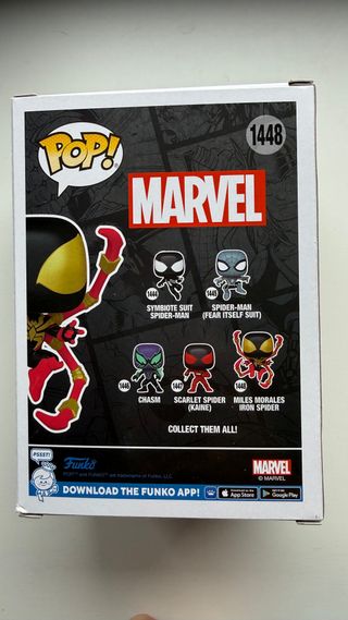 Funko Pop Marvel Miles Morales Iron Spider 1448
