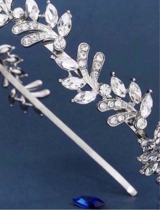 Diadema Plata con Pedrería