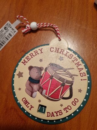 Adorno Navideño Cuento Oso Tambor