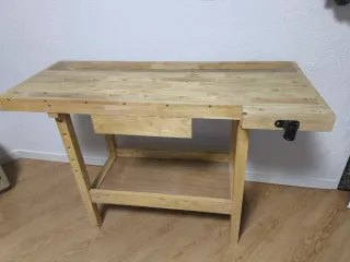 Banco de trabajo de madera