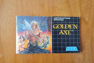 Manuale Golden Axe (Mega Drive)