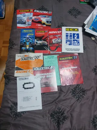 Varios Catálogos Scalextric y Ninco