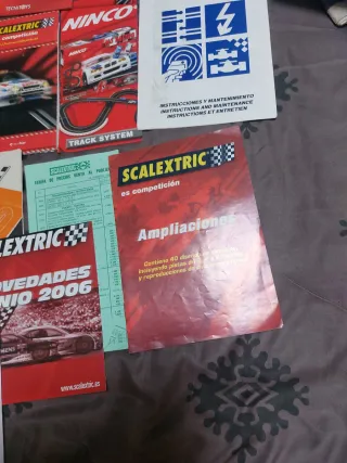 Varios Catálogos Scalextric y Ninco