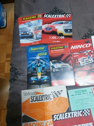 Varios Catálogos Scalextric y Ninco