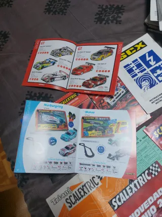 Varios Catálogos Scalextric y Ninco