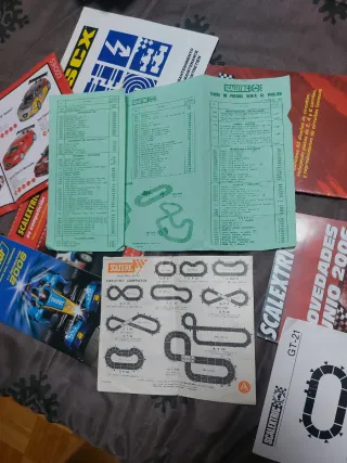 Varios Catálogos Scalextric y Ninco