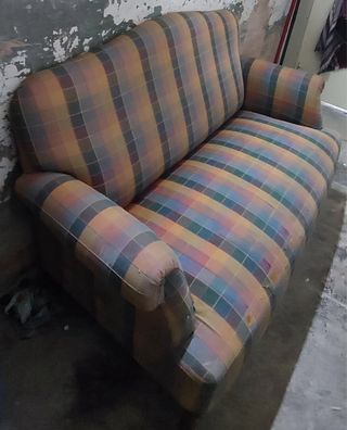 Divano vintage multicolore