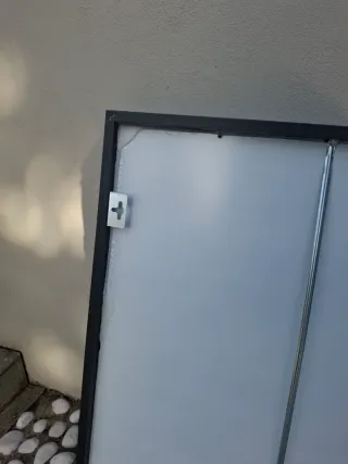 Specchio IKEA NISSEDAL 65x65 cm Grigio