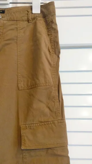 Pantalón cargo de algodón