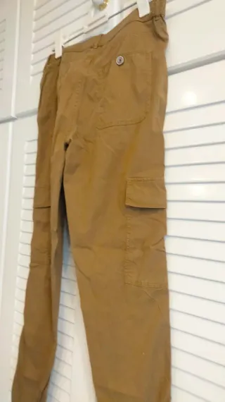 Pantalón cargo de algodón