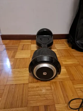 Patinete Eléctrico Negro + Cargador + Bolsa