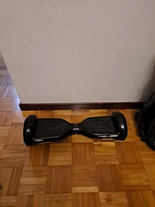 Patinete Eléctrico Negro + Cargador + Bolsa