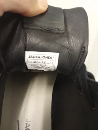 Botas Jack & Jones Negras y Grises