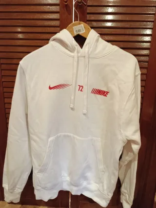 Sudadera Nike Blanca con Capucha Talla S