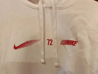Sudadera Nike Blanca con Capucha Talla S