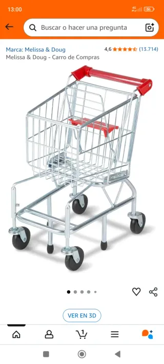 Carrito de compra juguete Melissa & Doug