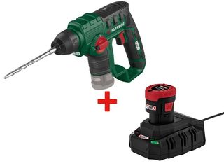 Taladro Percutor Parkside 12V + Batería + Cargador