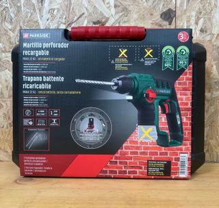 Taladro Percutor Parkside 12V + Batería + Cargador