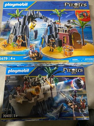 Playmobil set de Piratas y soldados Británicos