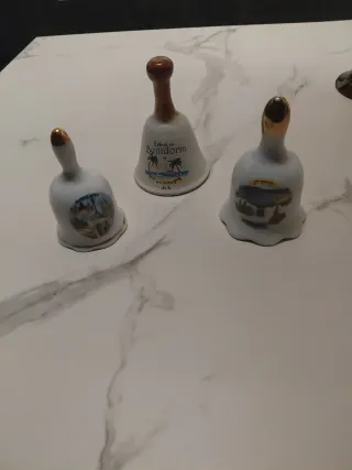 Campane in ceramica decorate