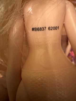 Lote 5 Muñecas Disney Mattel e altre Barbie