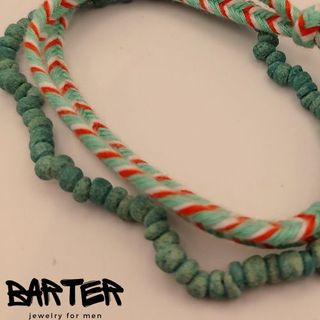 Braccialetti Barter X282 Turchese Arancione