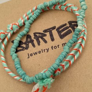 Braccialetti Barter X282 Turchese Arancione