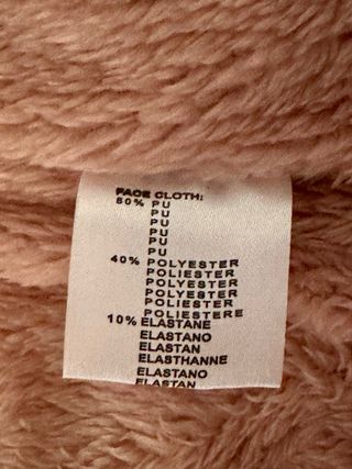 Giubbino in ecopelle taglia 14 anni – NUOVO