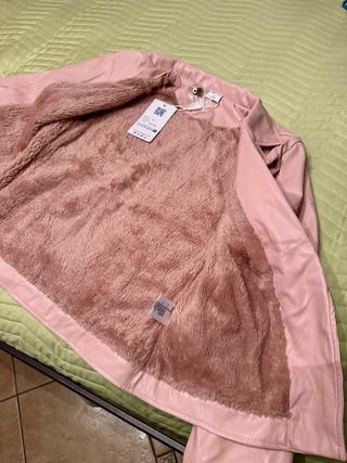 Giubbino in ecopelle taglia 14 anni – NUOVO