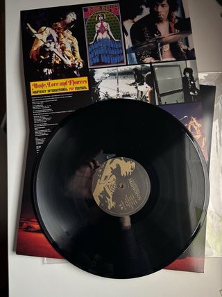 Jimi Hendrix Live At Monterey Vinilo