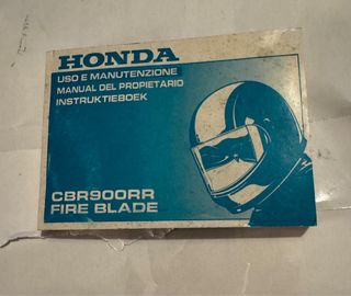 Manual Honda CBR900RR Fireblade SC33