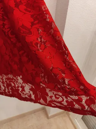 Vestido fiesta Anna Field Curvy Rojo Talla 48