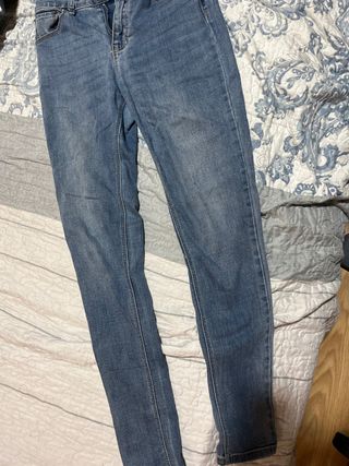 Pantalones vaqueros mujer azules