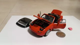 Modellino Mazda MX-5 Miata 1:32 Rosso