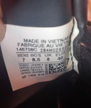 Converse Altas Unisex Talla 40