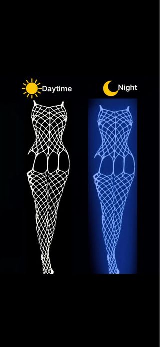 Malla  de rejilla con efecto fluorescente