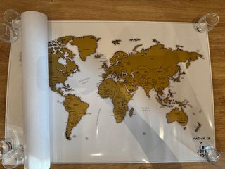 Mapa Rascable del Mundo