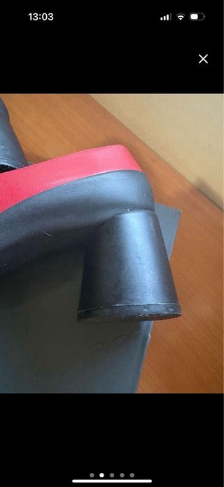 Camper Sapatos Vermelhos Tamanho 39