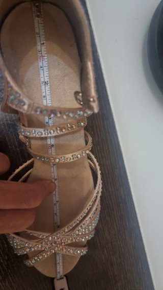 Zapatos de Baile Rosa y Plateado